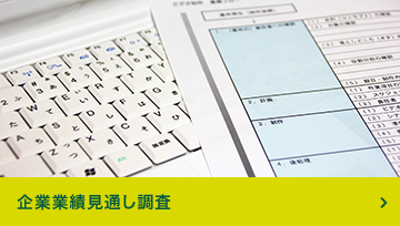 企業業績見通し調査