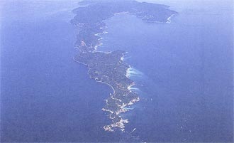 日本一細長い「佐田岬半島」