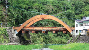 木造の梼原橋