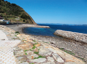 画像：日崎海水浴場