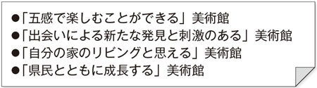 大分県立美術館のコンセプト